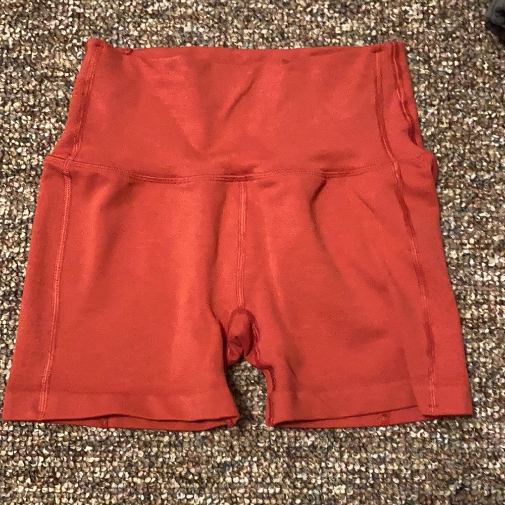 Coral alphalete shorts